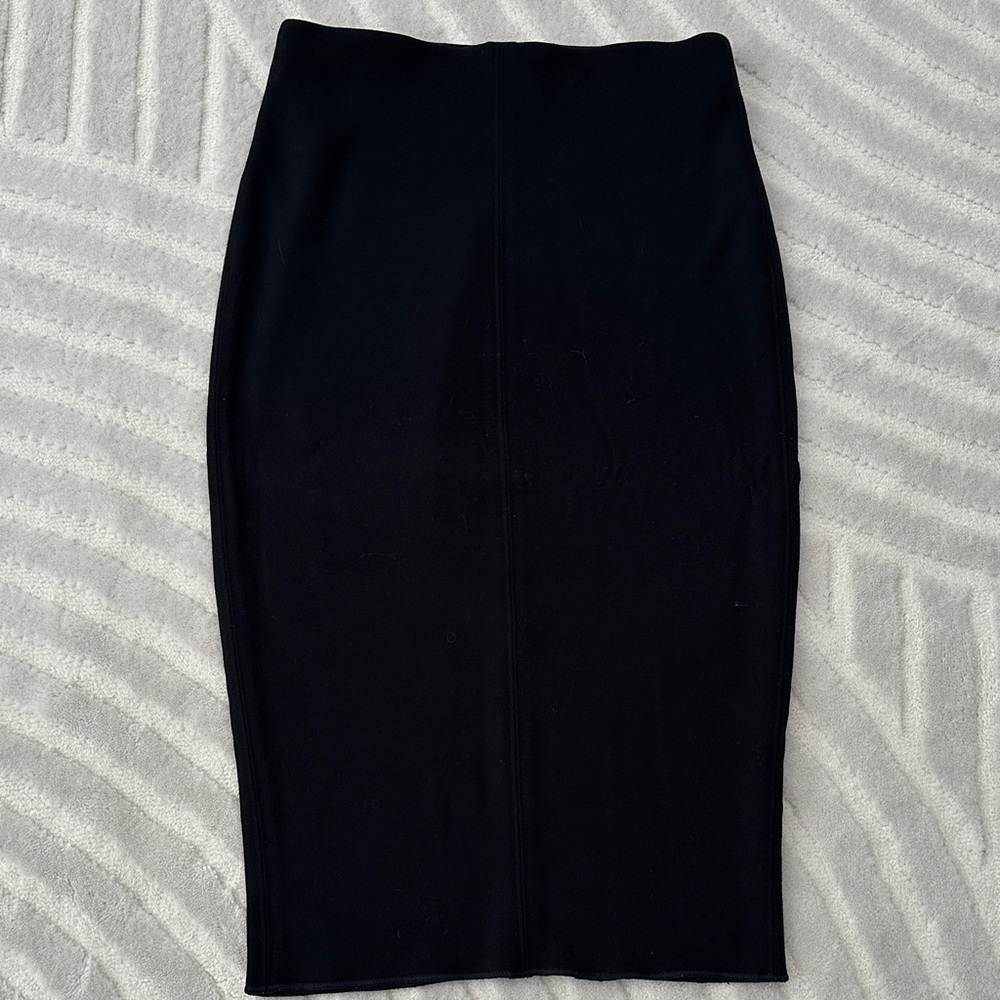 Wilfred Classic Black Pencil Skirt